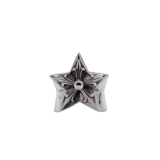 CHROME HEARTS Large pentagram ring