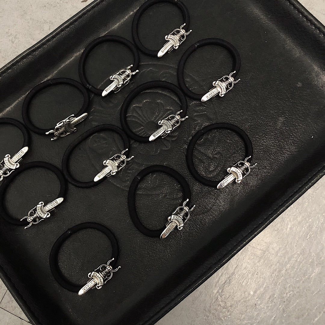 CHROME HEARTS Sword Hair Rope/Bracelet Double Wear
