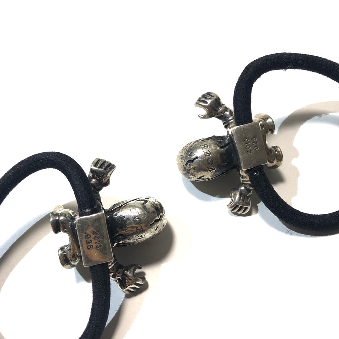 CHROME HEARTS Skull Hair Rope/Bracelet