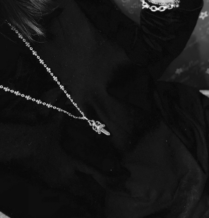 CHROME HEARTS Sword Cross Chain - Small