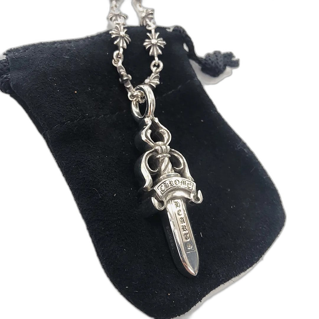 CHROME HEARTS Sword Cross Chain - Small