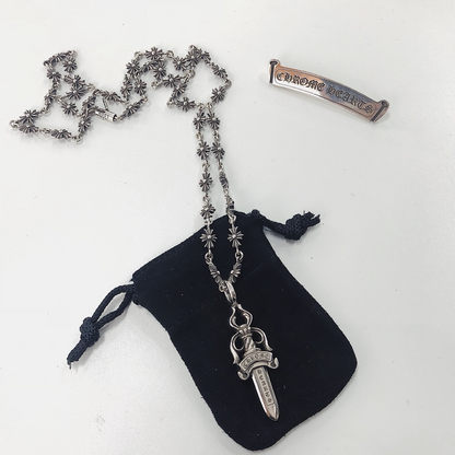 CHROME HEARTS Sword Cross Chain - Small