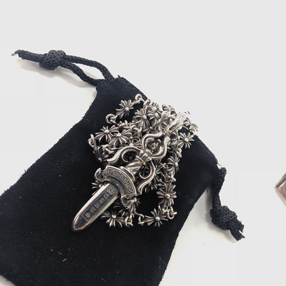 CHROME HEARTS Sword Cross Chain - Small