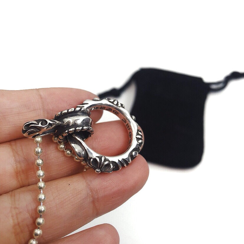 CHROME HEARTS Square Palace Necklace