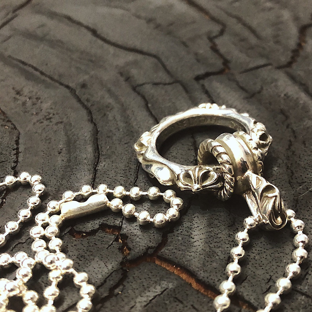 CHROME HEARTS Square Palace Necklace