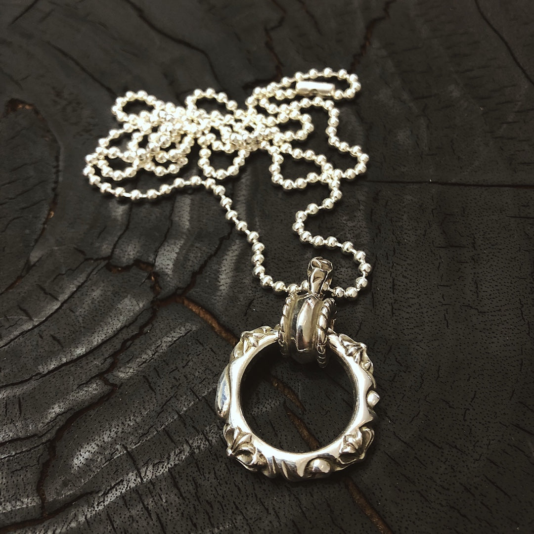 CHROME HEARTS Square Palace Necklace