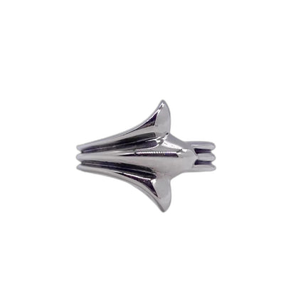 CHROME HEARTS Half Iris Flower Ring