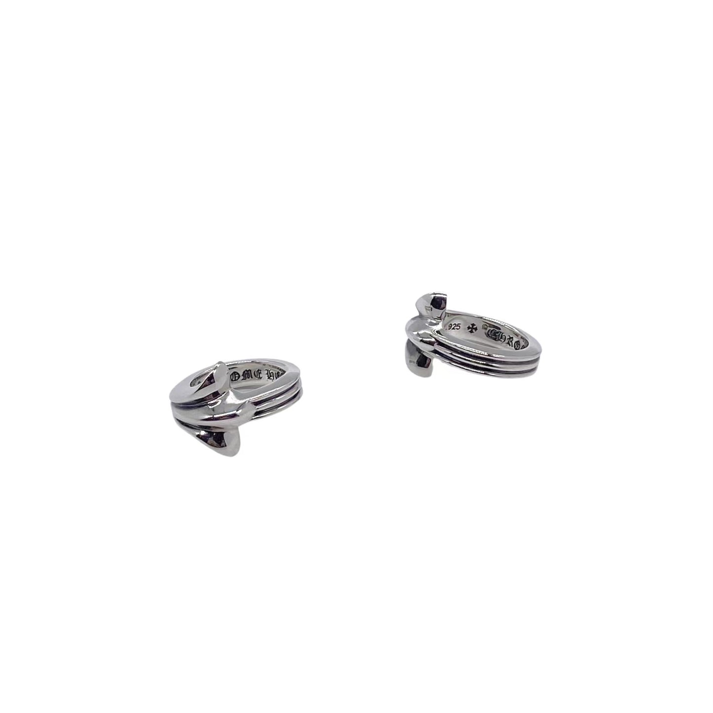 CHROME HEARTS Half Iris Flower Ring