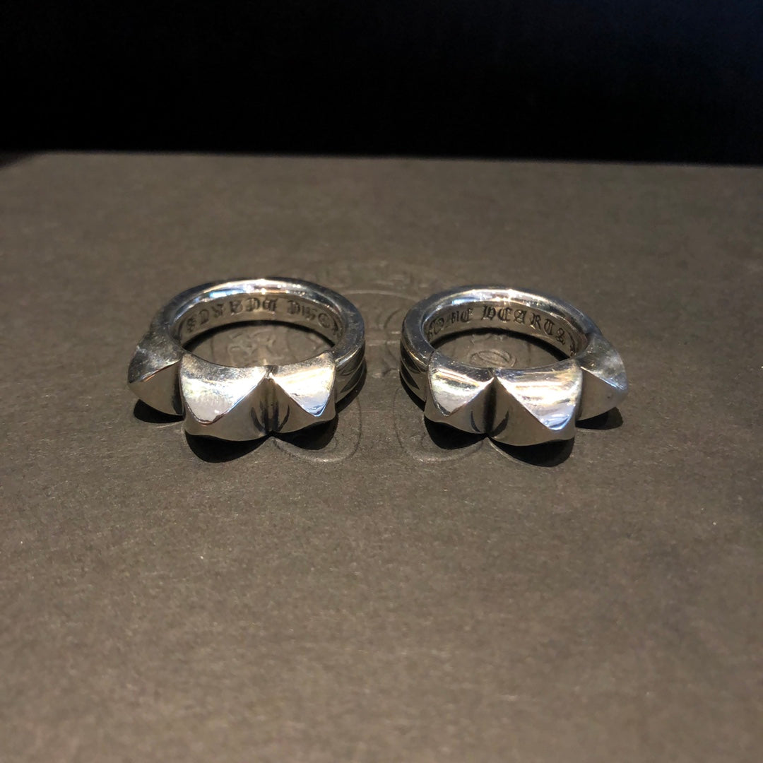 CHROME HEARTS Three-prong ring