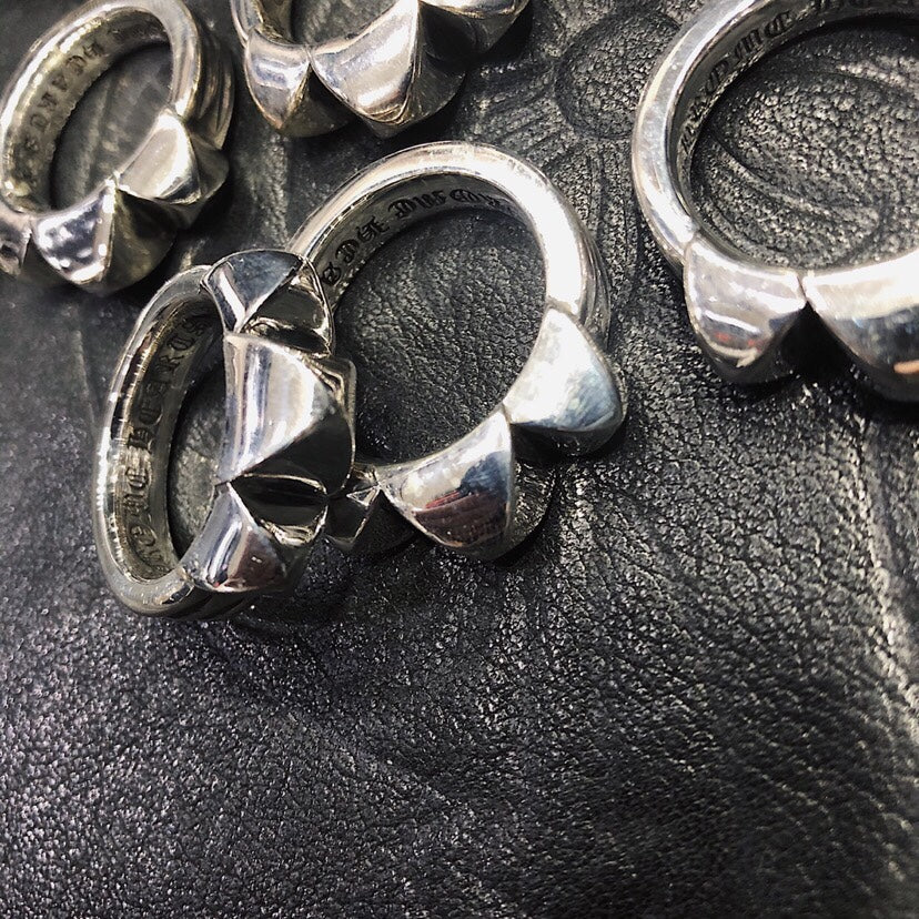 CHROME HEARTS Three-prong ring