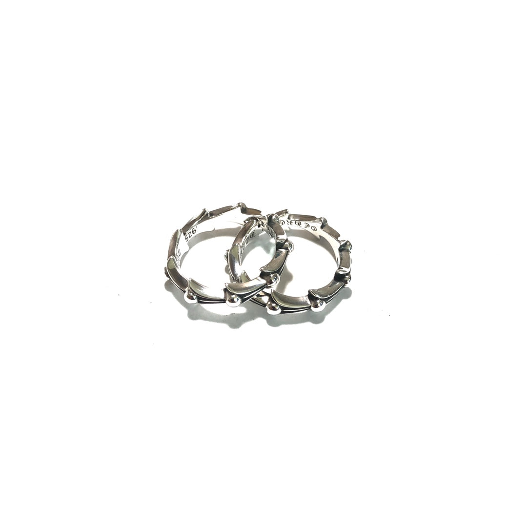 CHROME HEARTS fishbone ring