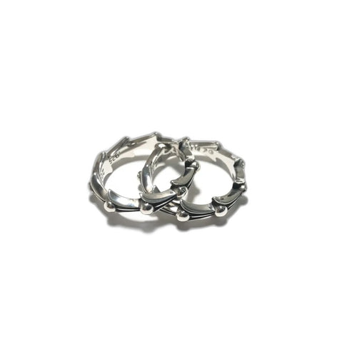 CHROME HEARTS fishbone ring