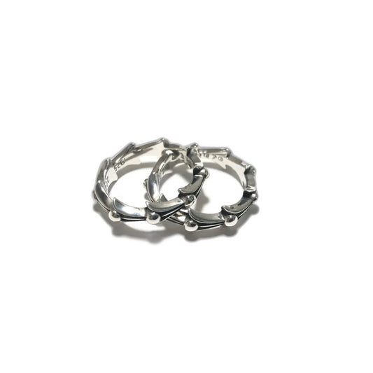 CHROME HEARTS fishbone ring