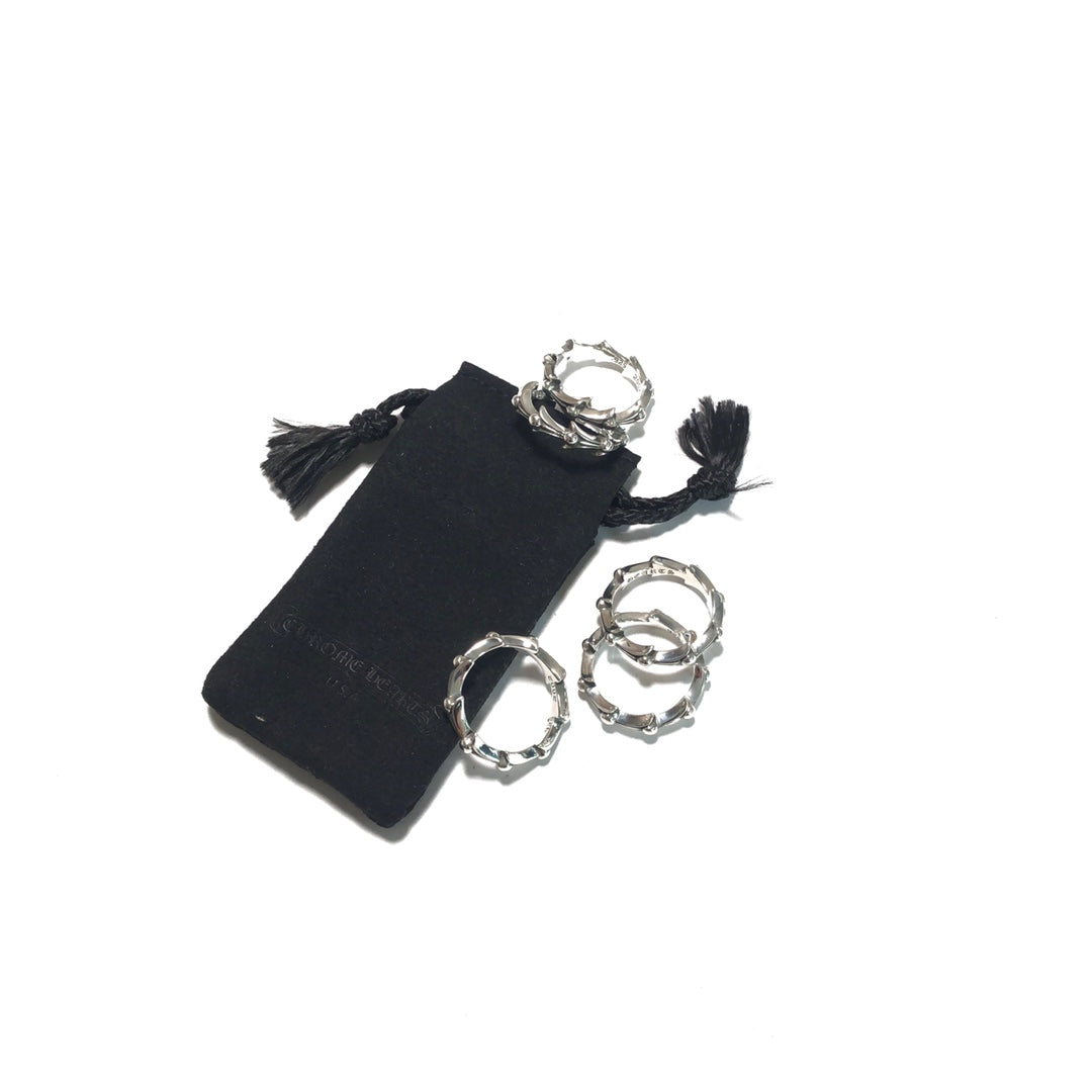 CHROME HEARTS fishbone ring