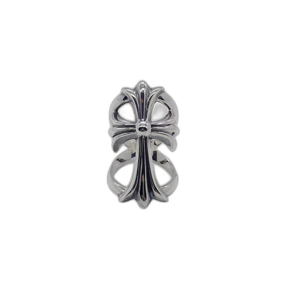CHROME HEARTS Large Cross Hollow Ring
