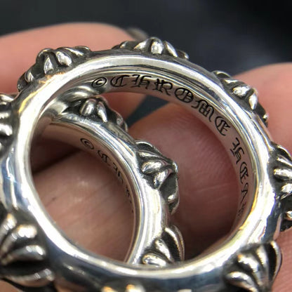 CHROME HEARTS Cross Garland Ring