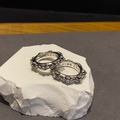 CHROME HEARTS Cross Garland Ring