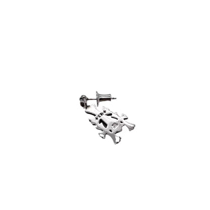 CHROME HEARTS 3 cross earrings