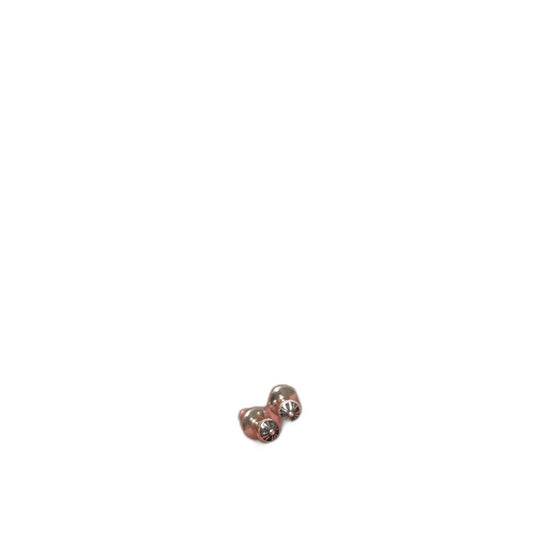 CHROME HEARTS Cross Flower Ball Mini Earrings