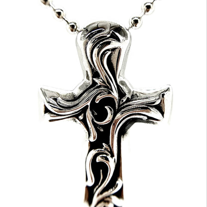 CHROME HEARTS Grapevine Cross Necklace