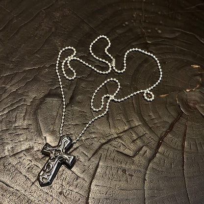 CHROME HEARTS Grapevine Cross Necklace