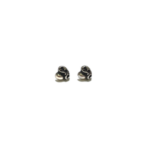 CHROME HEARTS Heart-shaped earrings