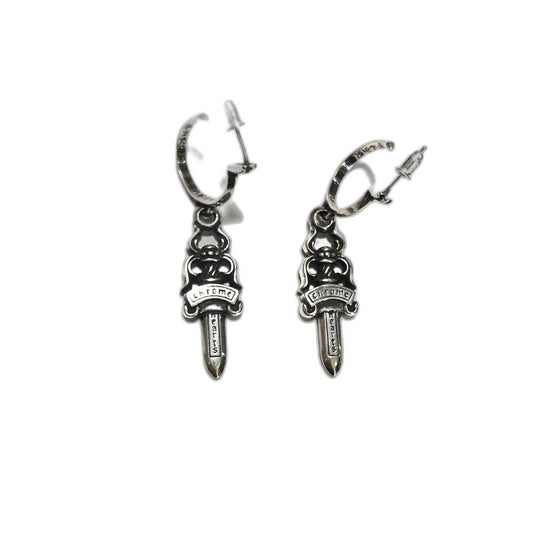 CHROME HEARTS Large Sword Earrings