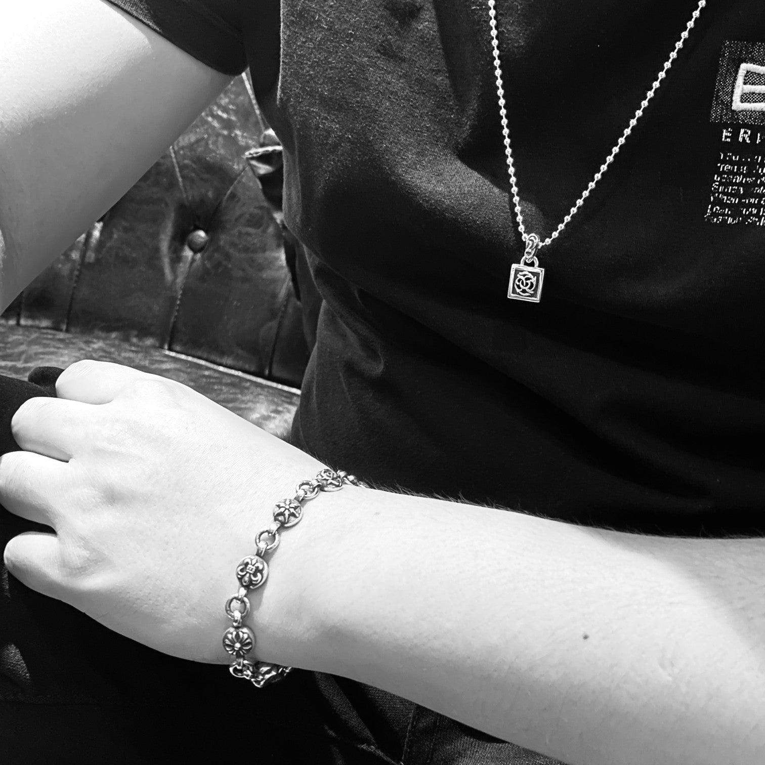 CHROME HEARTS Six Elements Bead Bracelet