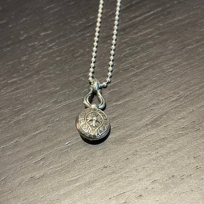 CHROME HEARTS Small Cross Horseshoe Gourd Necklace