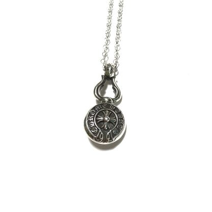 CHROME HEARTS Small Cross Horseshoe Gourd Necklace