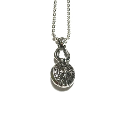 CHROME HEARTS Small Cross Horseshoe Gourd Necklace