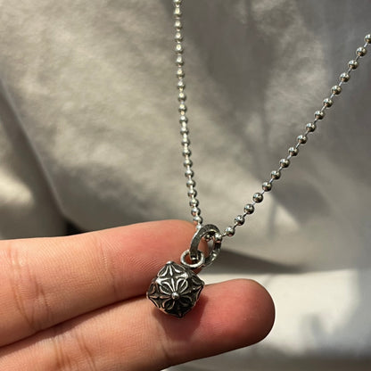 CHROME HEARTS  Six Square Cross Dice Necklace
