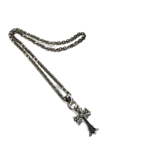 CHROME HEARTS Classic Double Cross Necklace