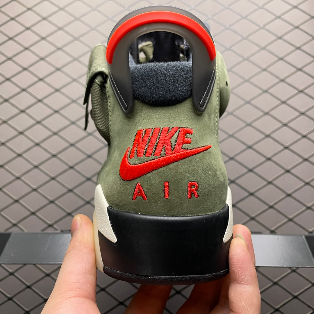 Travis Scott × Nike Air Jordan 6 Retro "Medium Olive"