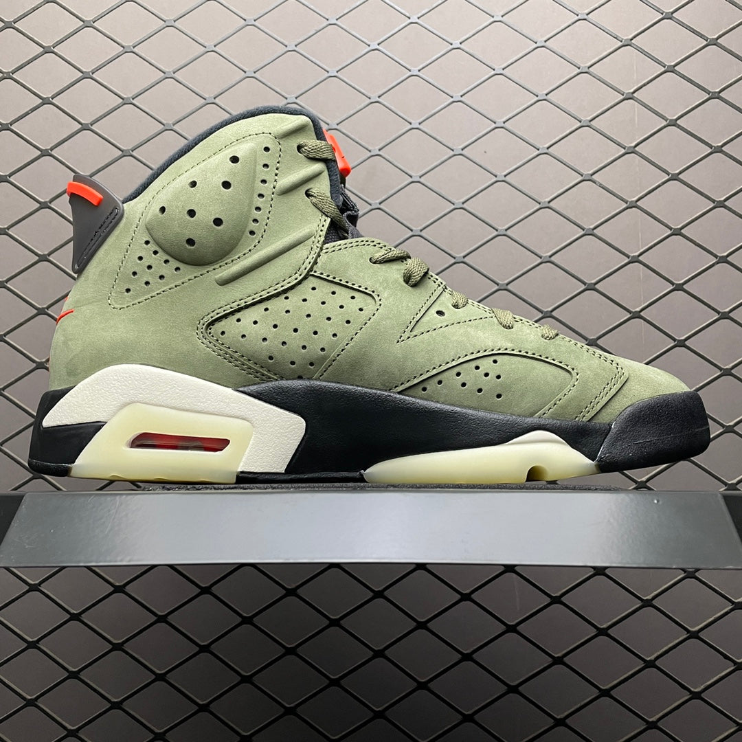 Travis Scott × Nike Air Jordan 6 Retro "Medium Olive"