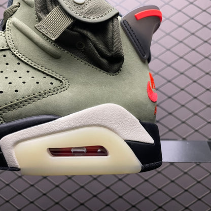 Travis Scott × Nike Air Jordan 6 Retro "Medium Olive"