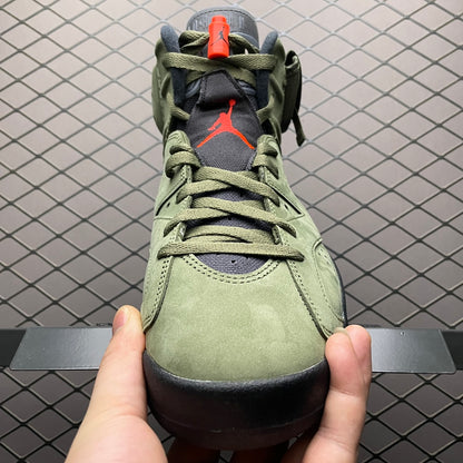 Travis Scott × Nike Air Jordan 6 Retro "Medium Olive"
