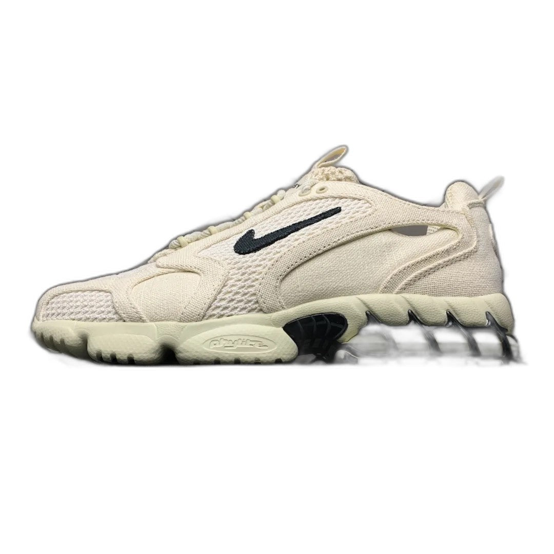 Stussy × Nike Air Zoom Spiridon CG 2 "Fossil/Black"