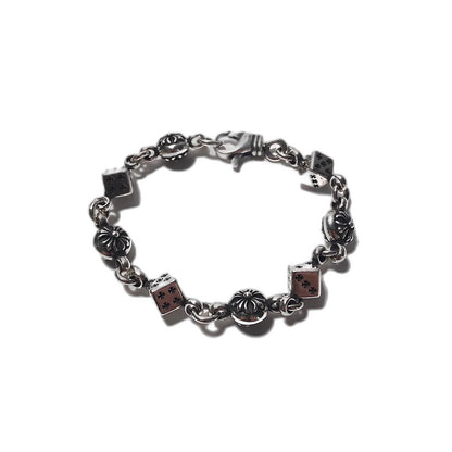 CHROME HEARTS クロムハーツ クロスダイスブレスレット