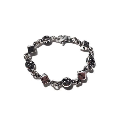 CHROME HEARTS クロムハーツ クロスダイスブレスレット
