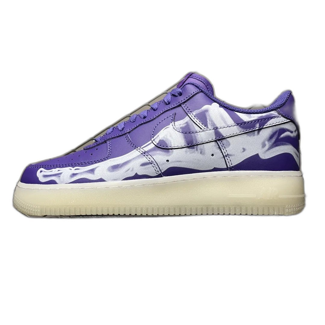 Nike Air Force 1 "Purple Skeleton"