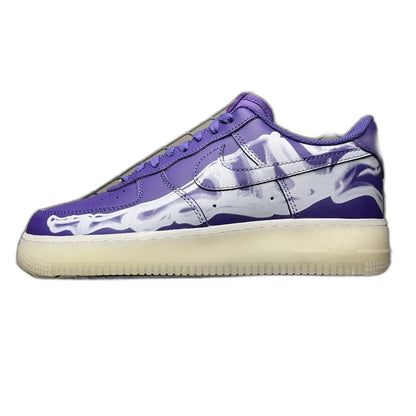 Nike Air Force 1 "Purple Skeleton"