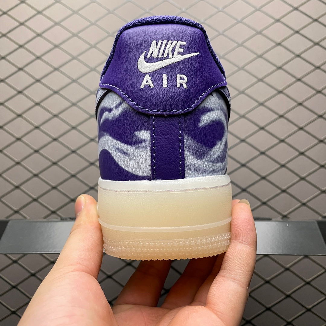 Nike Air Force 1 "Purple Skeleton"