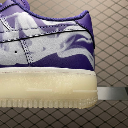Nike Air Force 1 "Purple Skeleton"