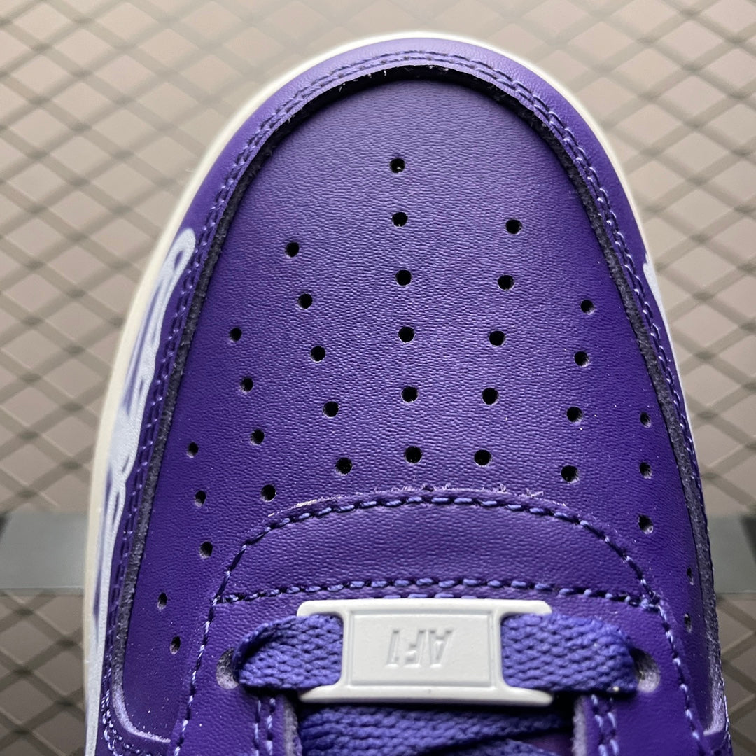 Nike Air Force 1 "Purple Skeleton"