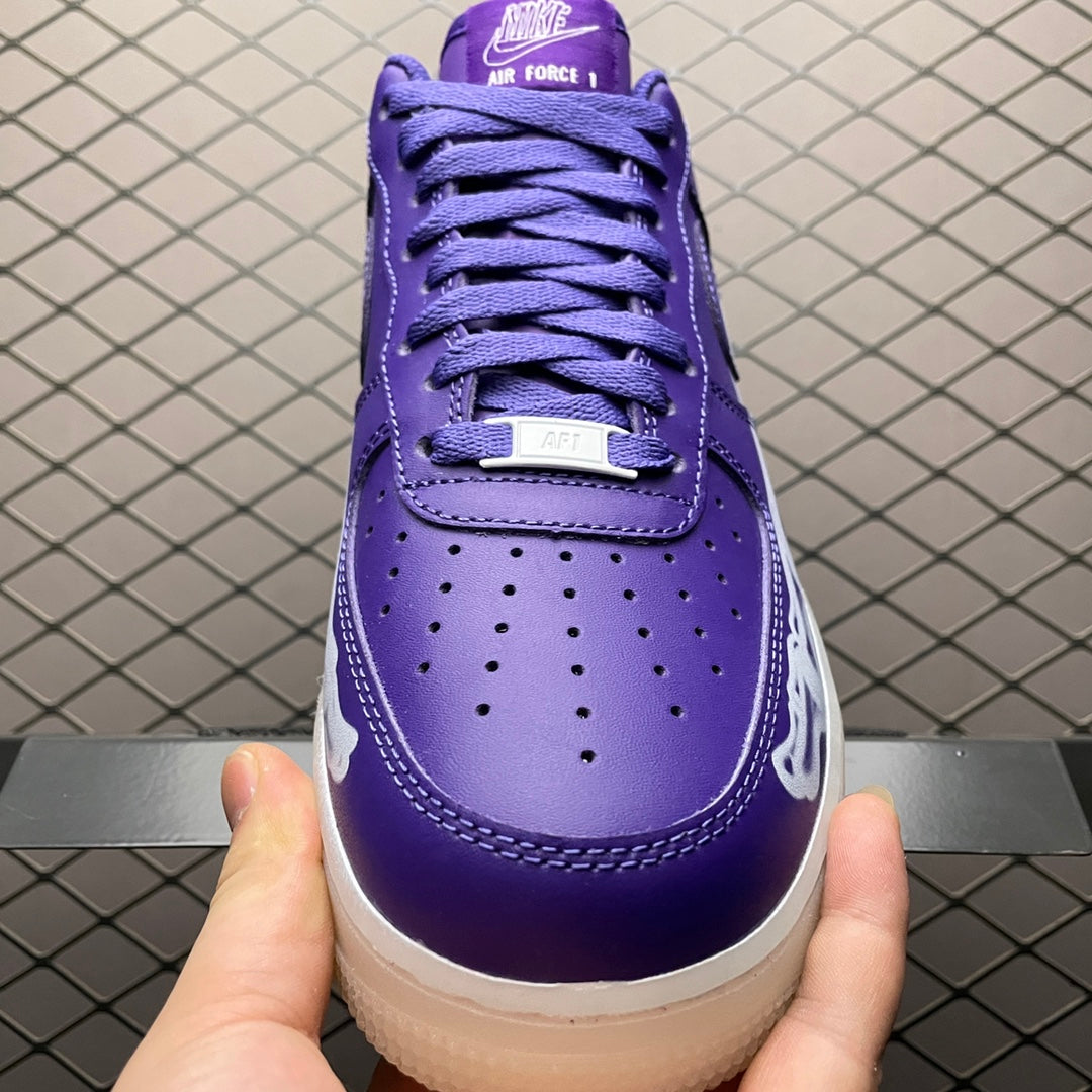 Nike Air Force 1 "Purple Skeleton"