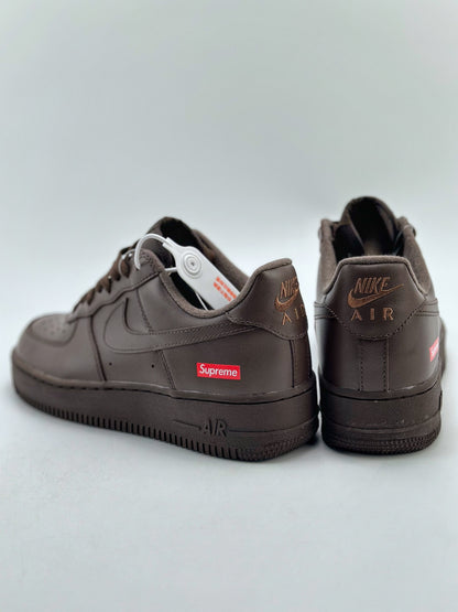 Supreme × Nike Air Force 1 Low "Baroque Brown"