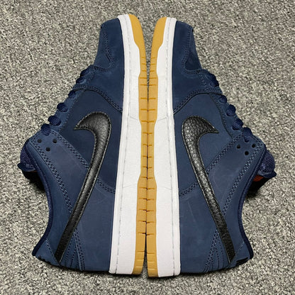 Nike SB Dunk Low Orange Label "Obsidian/Black-Light Gum Brown"