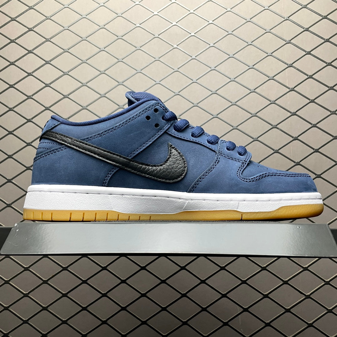Nike SB Dunk Low Orange Label "Obsidian/Black-Light Gum Brown"