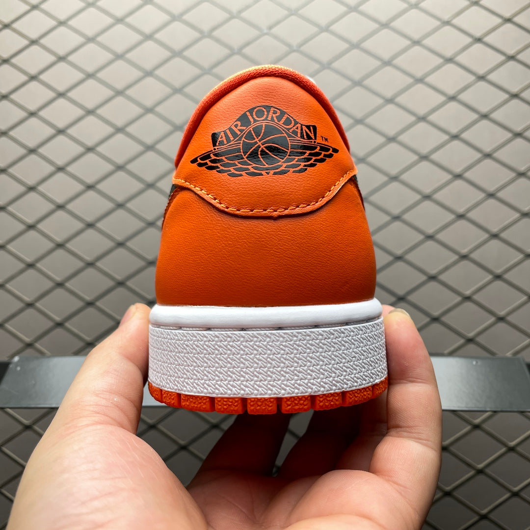 AIR JORDAN 1 LOW OG "STARFISH"ORANGE/BLACK-WHITE